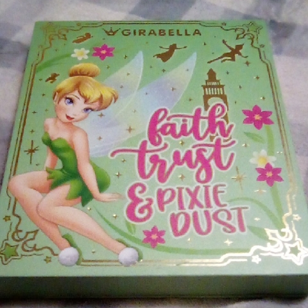 Tinkerbell  Fair Trust & Pixie Dust Glitter Cork Jars  Set New